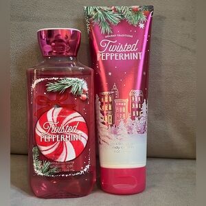 Twisted Peppermint Bath & Body Works. Full size